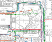 Precinct utilities diagram