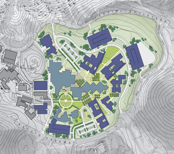 Illustrative of the master plan
