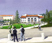 View of proposed treatment of the Mining Circle