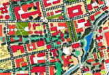 illustraive plan close up of the proposed treatment