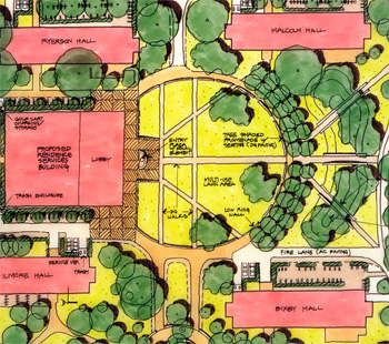 Illstrative of proposed precinct plan